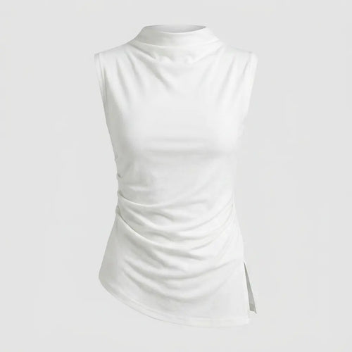 UPF50+ Mock Neck T shirt